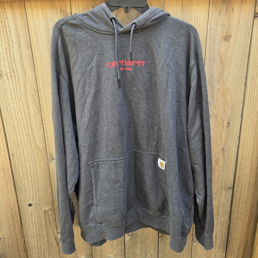Carhartt Men's Force Relaxed Fit Lightweight Logo Graphic Sweatshirt XL *note